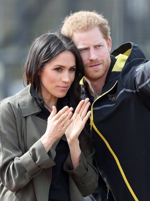 Sussexin herttuapari kertoi vauvauutisen maanantaina Instagramissa. Pariskunta on parhaillaan Australiassa. Kuva: <span class="photographer">MV Photos</span>