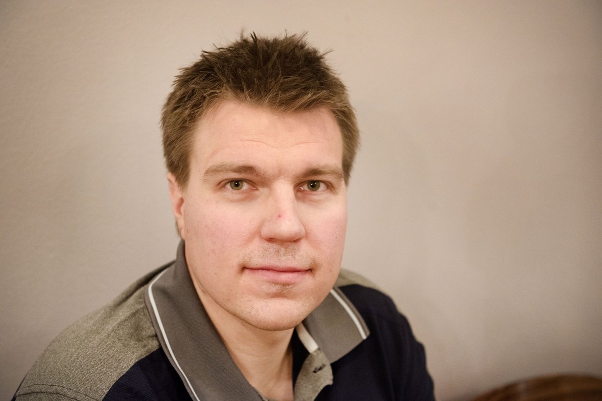 Teemu Ramstedt on pelannut muun muassa Rauman Lukossa, HIFK:ssa, Ruotsin liigassa ja KHL:ssä. Kuva on vuodelta 2018. Kuva: Jussi Helttunen