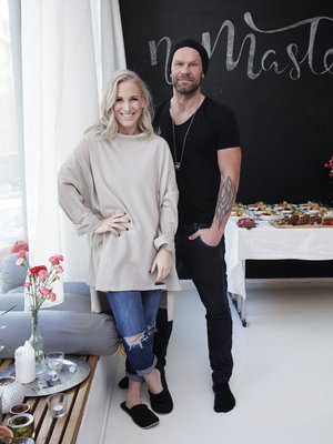 Nanna ja Jere Karalahden lasten ikäeroksi tulee reilu kaksi vuotta. Kuva: <span class="photographer">Jonna Öhrnberg</span>