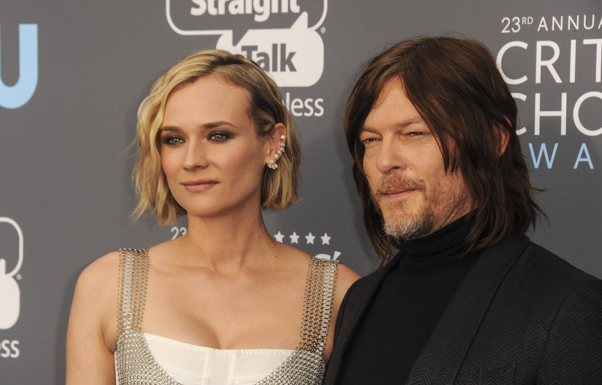 Diane Kruger ja Norman Reedus varjelevat tarkasti lapsensa yksityisyyttä. Kuva: MVPhotos