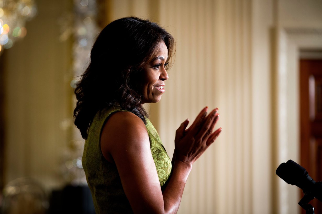 Michelle Obama kertoo lapsettomuudesta myös tällä viikolla julkaistavassa elämäkertakirjassaan. Kuva: MVPhotos