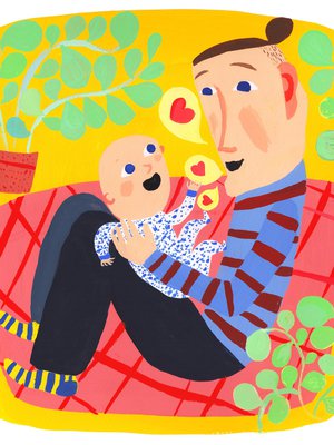 Tunteiden sanoittaminen kuulostaa ehkä muotitermiltä, mutta tutkimusten mukaan se todella toimii. Kuvitus: Matti Pikkujämsä