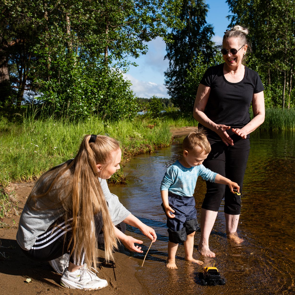 Riina sanoo, että Arja-äitinsä ansiosta hän on oppinut luottamaan itseensä äitinä enemmän.