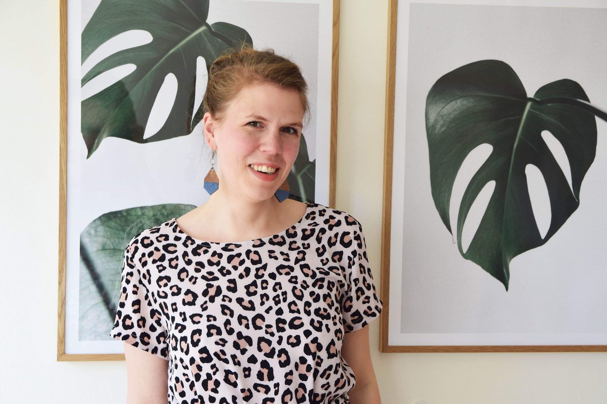 Thurénin toisen lapsen laskettu aika on toukokuussa. Kuva: Julia Thurén