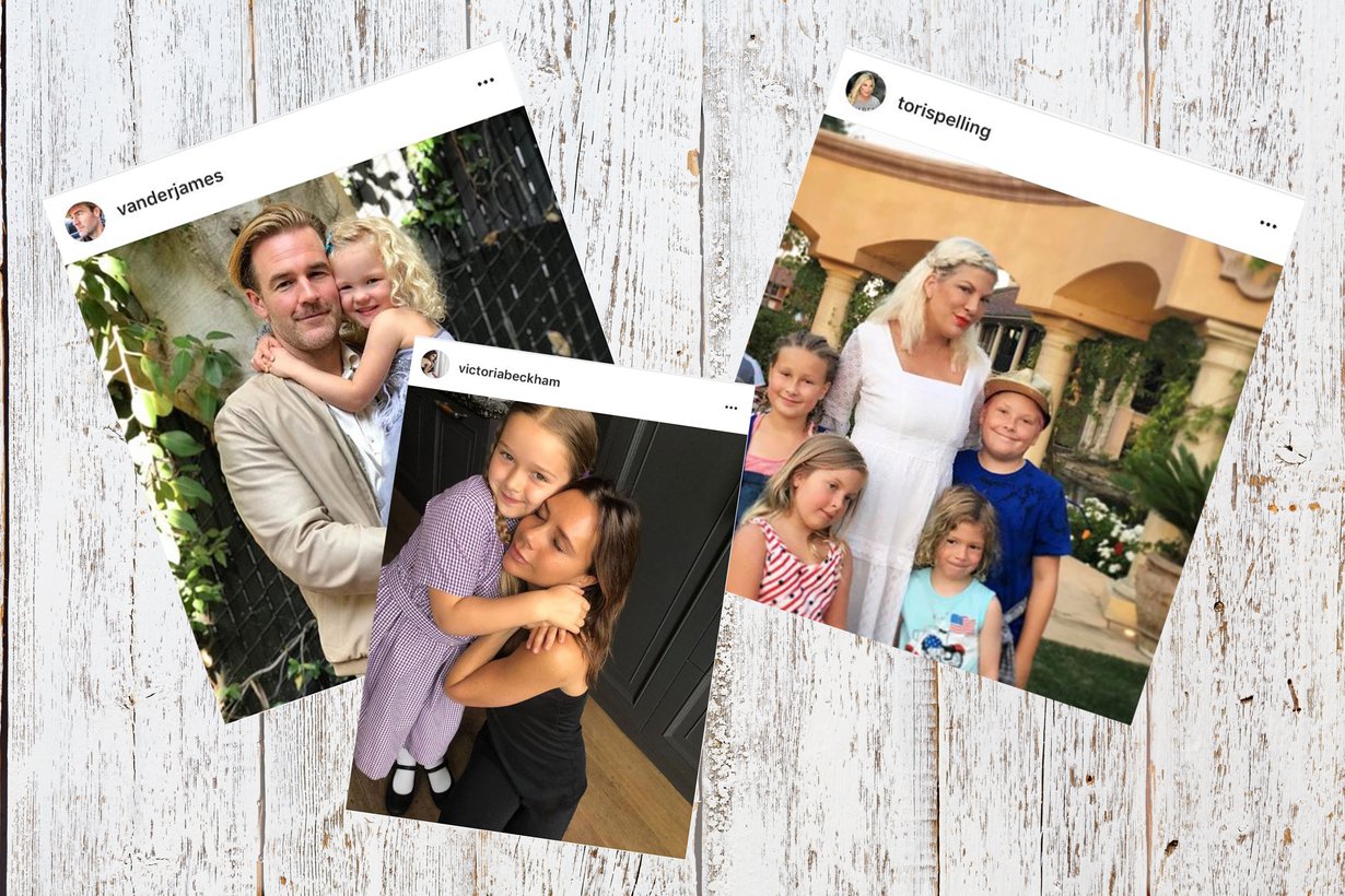 James Van Der Beek, Victoria Beckham ja Tori Spelling ovat konkarivanhempia. Kuva: Vauvan ja Meidän Perheen toimitus
