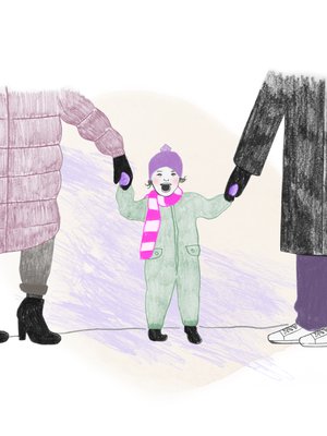 Kasvatusoppaiden mukaan vai mutkattomasti maalaisjärjellä? Tärkeintä on puhua kasvatuksen tavoitteesta puolison kanssa.