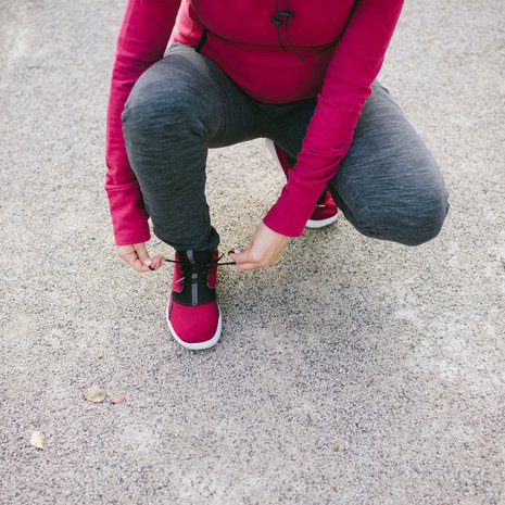 Juoksuharrastusta voi hyvin jatkaa plussan jälkeen. Tahtia pitää hidastaa, kun maha kasvaa. Kuva: <span class="photographer">iStockphoto</span>