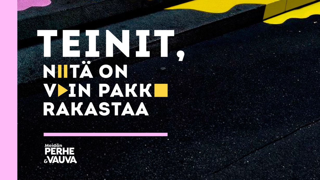 Teinit, niitä on vain pakko rakastaa on podcast-sarja teinien vanhemmille, jotka ovat kyllästyneet puhumaan teineistä ongelmina. Kuva: Niina Behm