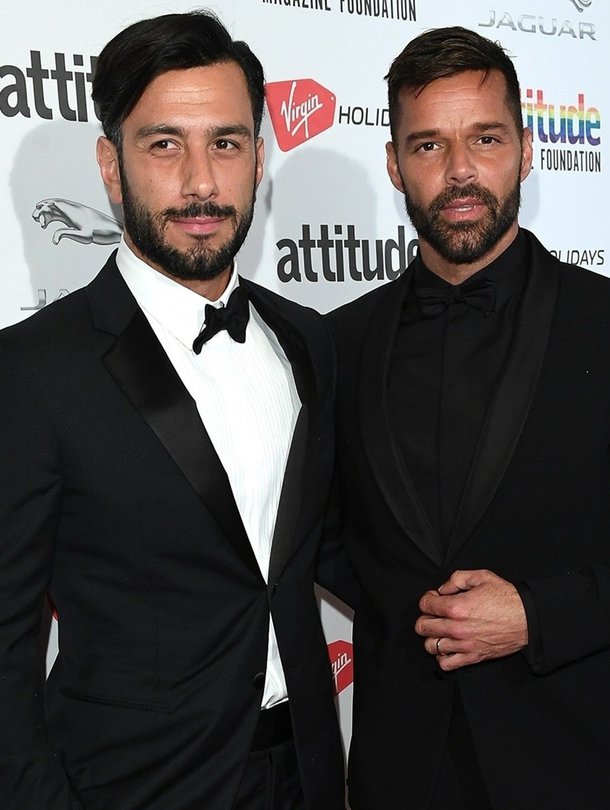 Ricky Martin ja Jwan Yosef kertoivat viime vuoden tammikuussa menneensä naimisiin. Kuva: <span class="photographer">MVPhotos</span>