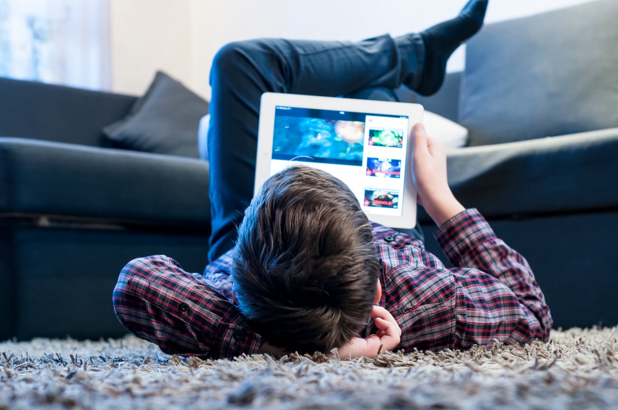 Youtube Kidsin avulla myös käyttöaikaa voi rajata. Kuva: iStockphoto