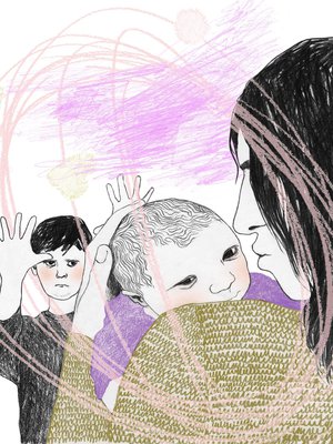 Kuinka tässä näin kävi? Vauva vei kaiken huomion ja sai kaiken hellyyden. Kuvitus Jenni Väre