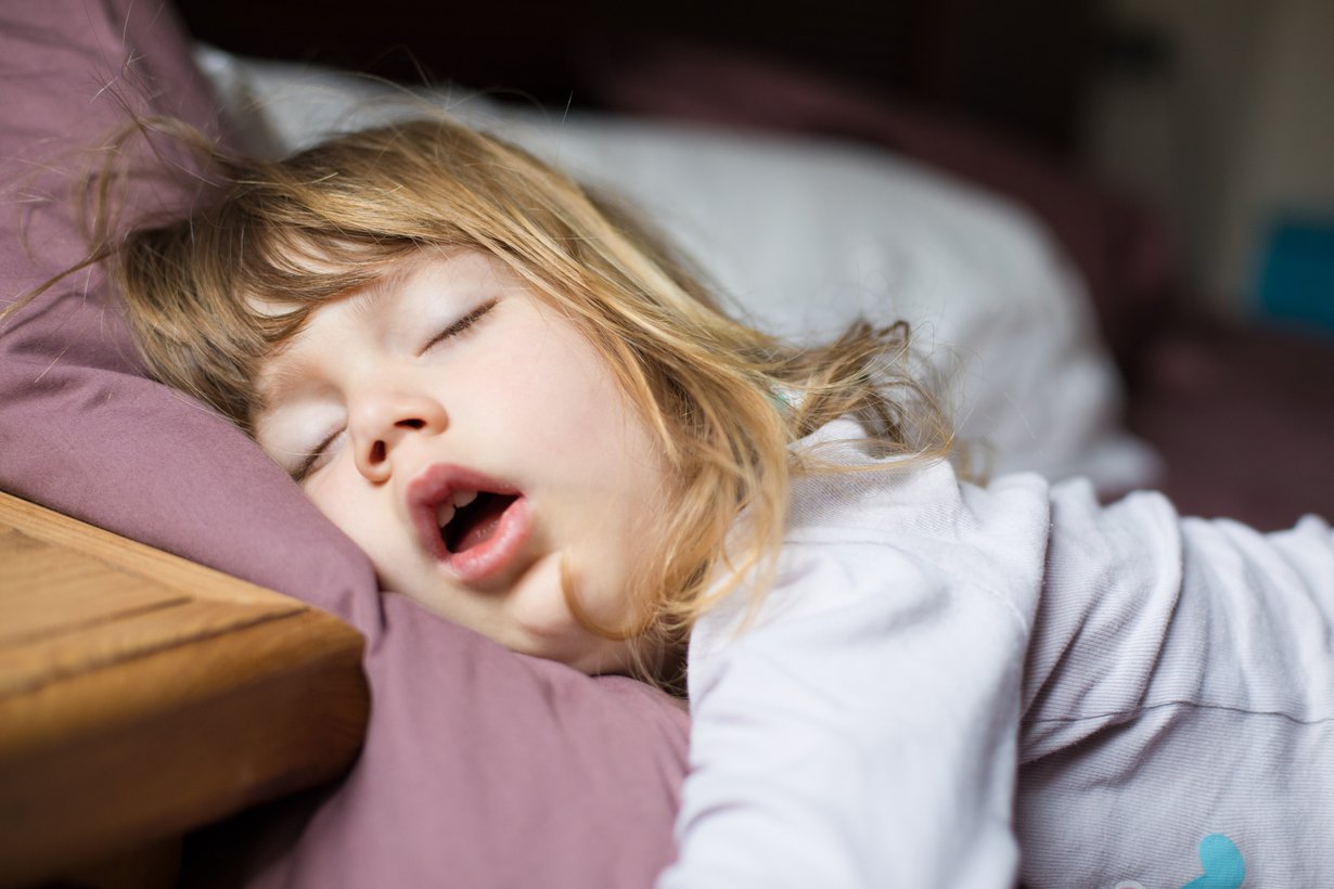 Joka kolmas lapsi kuorsaa ainakin silloin tällöin. Kuva: iStockphoto