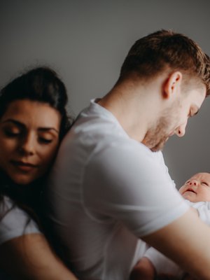 On ihana seurata miestäni touhuamassa vauvan kanssa, rakkauteni määrä vaan kasvaa häntä kohtaan, lukija kirjoittaa. Kuva: <span class="photographer">iStockphoto.</span>
