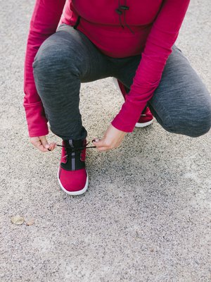Juoksuharrastusta voi hyvin jatkaa plussan jälkeen. Tahtia pitää hidastaa, kun maha kasvaa. Kuva: <span class="photographer">iStockphoto</span>