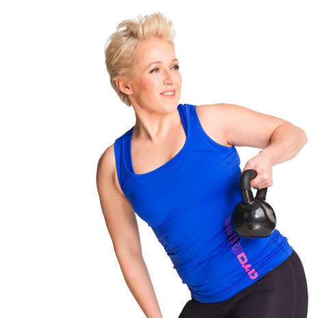 "Kahvakuulan kanssa ainakin tietää, ettei jumppaan käytetty aika mene hukkaan."