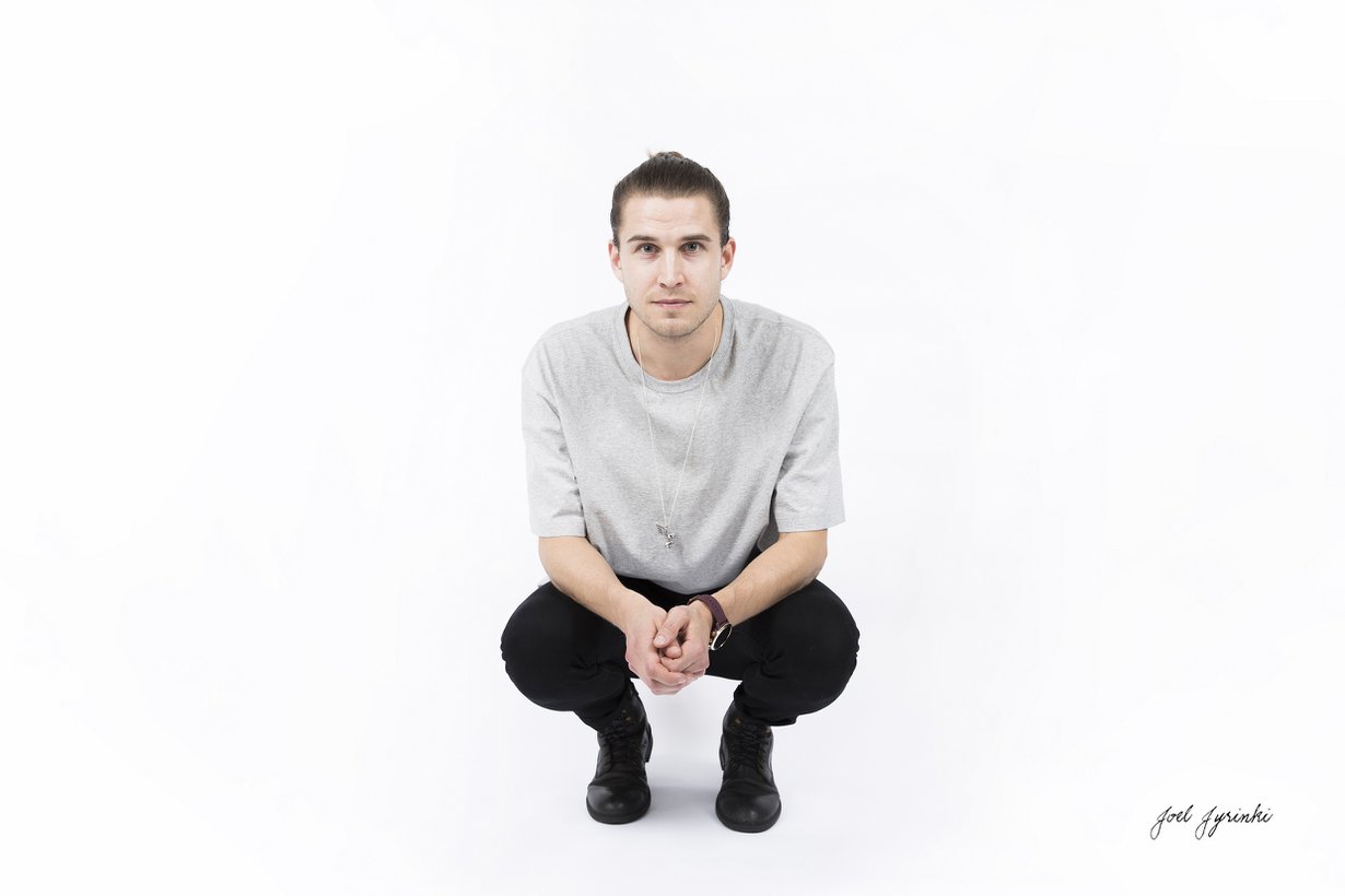 Samuel Jyrinki on neljän lapsen isä. Kuva: Joel Jyrinki