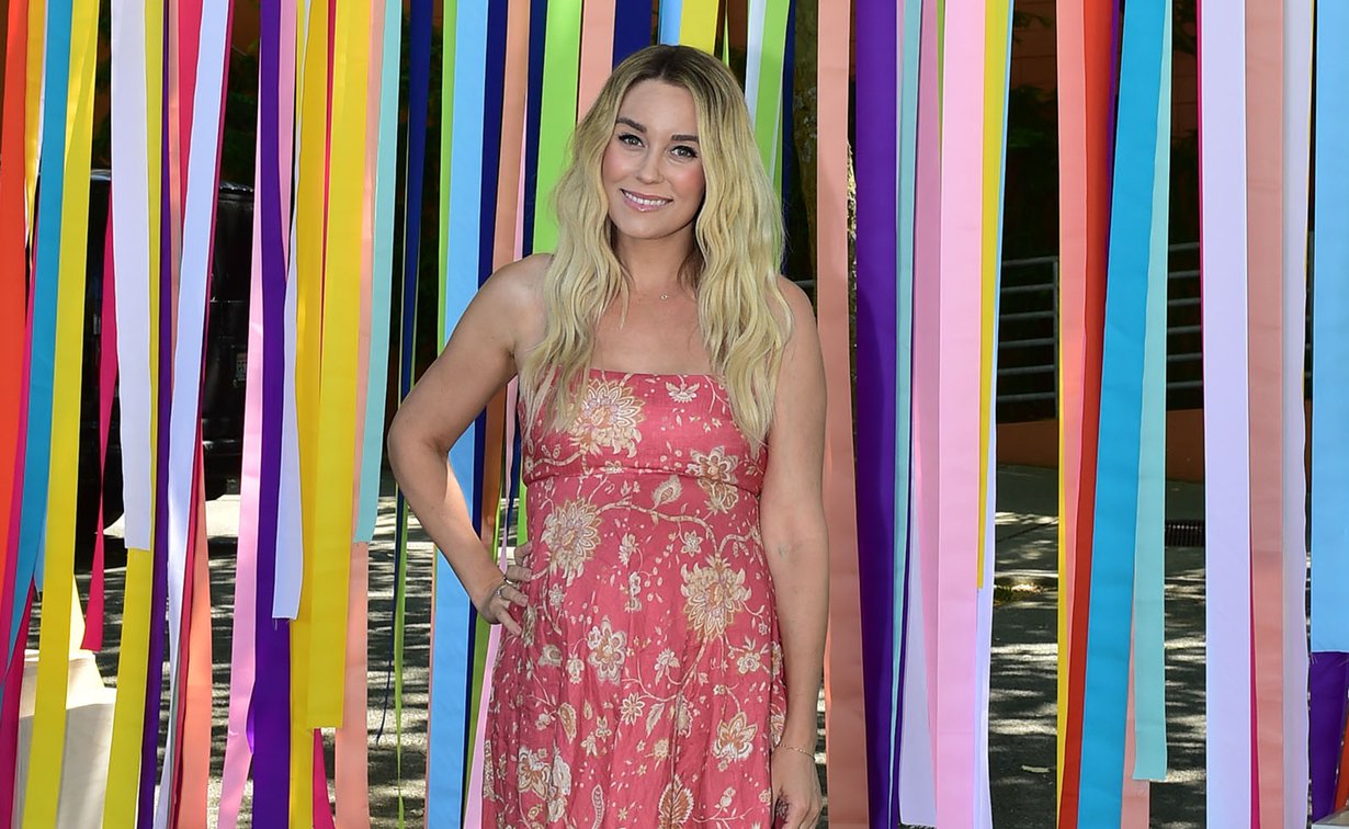 Lauren Conrad kertoi kuopuksen syntymästä piirroskuvalla.