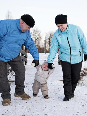 Viktor syntyi raskausviikolla 29. Raskausaikaa varjosti huoli, sillä syytä siihen, miksi lapsi ei kasvanut, ei tiedetty. Kuvat: Anna Huovinen