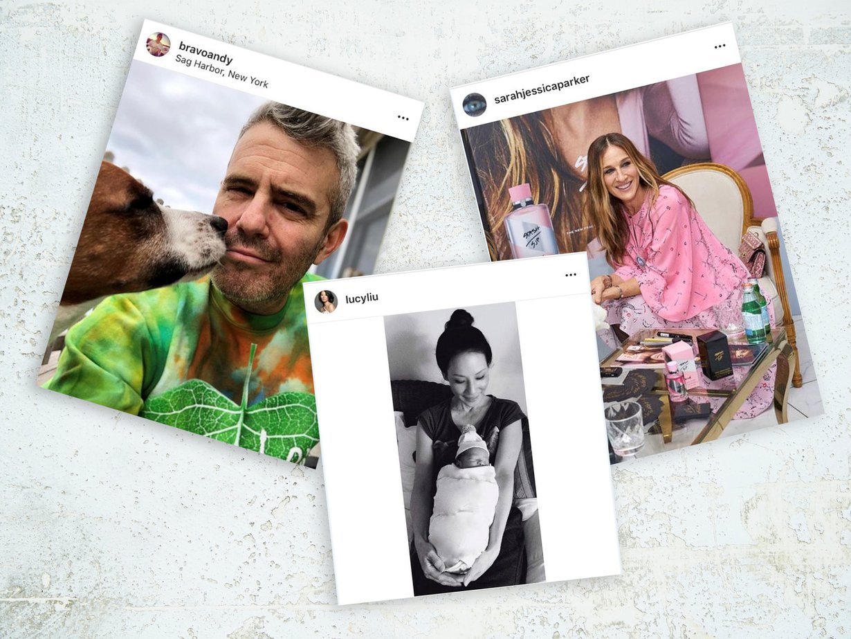 Juontaja Andy Cohenin esikoinen syntyy helmikuussa. Lucy Liu ja Sarah Jessica Parker ovat myös saaneet lapsia sijaissynnyttäjän avulla. Kuva: Instagram, Anna Huovinen