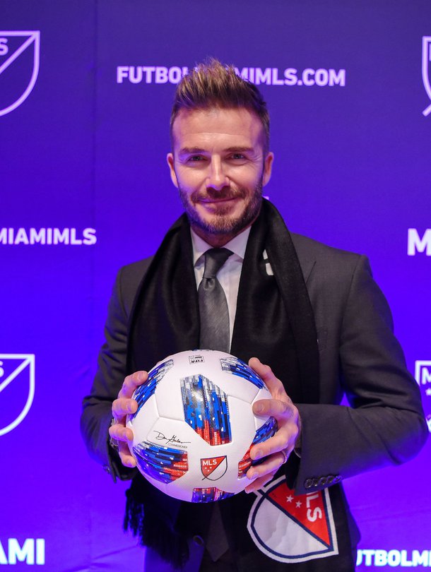 David Beckham on sanonut halunneensa isäksi siitä lähtien, kun täytti 21. Nyt hänen ja hänen vaimonsa Victorian perheeseen kuuluu neljä lasta. Kuva: <span class="photographer">MVPhotos</span>