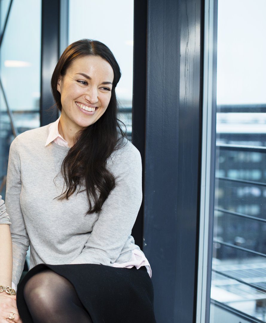 Jasmin Hamidin esikoispoika syntyi viikko sitten. Kuva: <span class="photographer">Milka Alanen</span>