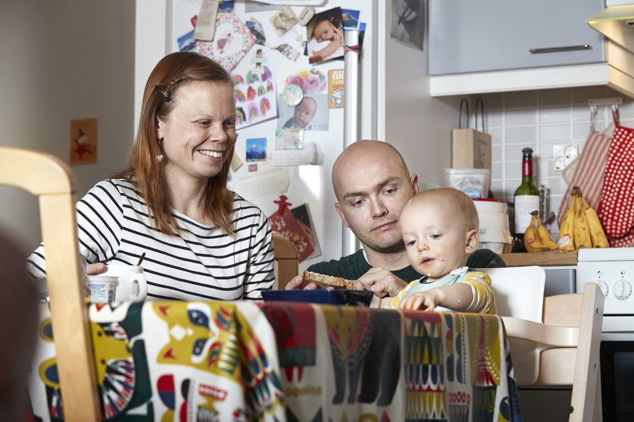 Raskausaikana Vilma halusi syödä ja levätä riittävästi. Ensimmäistä kertaa hän tunsi lempeyttä kehoaan kohtaan.